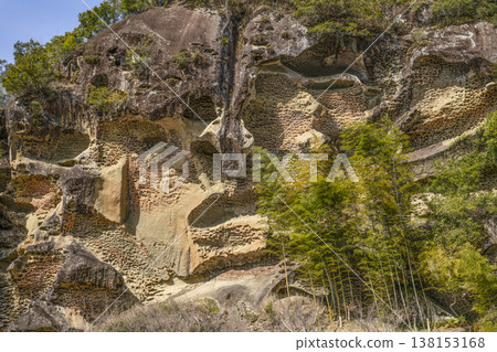 Takaike's Insect-Eaten Rock (a nationally designated natural monument) 138153168