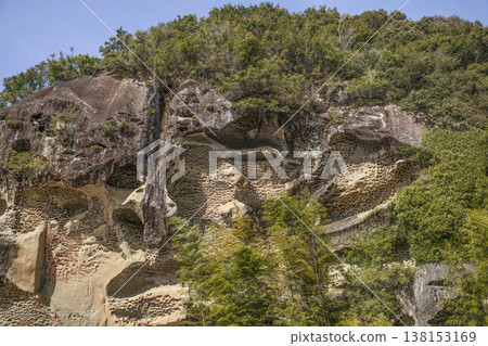Takaike's Insect-Eaten Rock (a nationally designated natural monument) 138153169