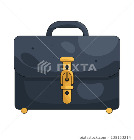 Illustration of briefcase Illustration of briefcase 138153214