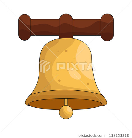 Illustration of bell  138153218