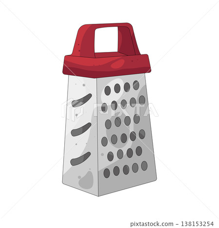 Illustration of grater Illustration of grater 138153254
