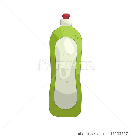 Illustration of dish soap Illustration of dish soap 138153257