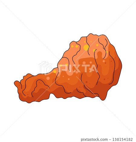 Illustration of fried chicken Illustration of fried chicken 138154182