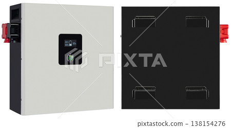 High-capacity battery for storing solar panel energy and independent power supply 138154276
