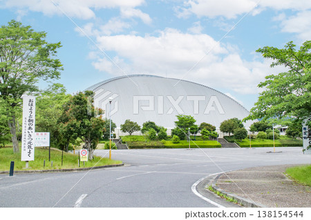 Dragon Hat (Ryuo Town General Sports Park) / Okaya, Ryuo Town, Gamo District, Shiga Prefecture Dragon Hat (Ryuo Town General Sports Park) / Okaya, Ryuo Town, Gamo District, Shiga Prefecture 138154544