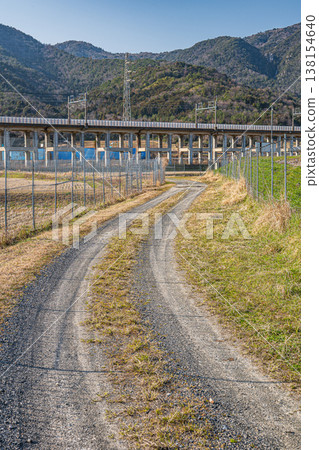 The Kosei Line runs through a rural area in Kitakomatsu, Otsu City, Shiga Prefecture. The Kosei Line runs through a rural area in Kitakomatsu, Otsu City, Shiga Prefecture. 138154640