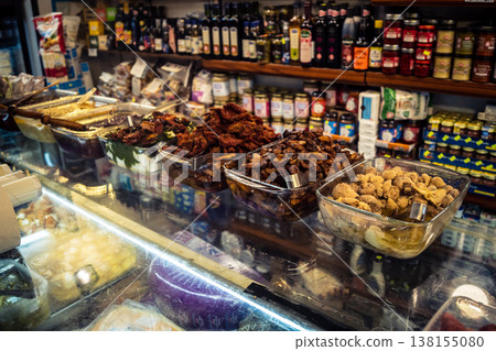 Yom Tov Levi gourmet grocery store in Levinsky Market Tel Aviv Yom Tov Levi gourmet grocery store in Levinsky Market Tel Aviv 138155080