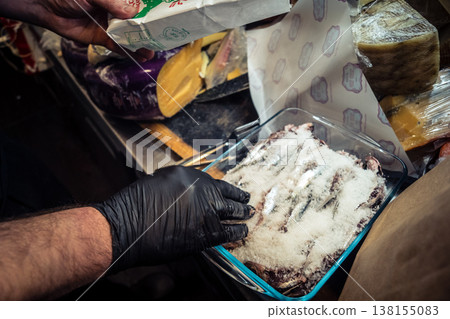 Yom Tov Levi gourmet grocery store in Levinsky Market Tel Aviv Yom Tov Levi gourmet grocery store in Levinsky Market Tel Aviv 138155083