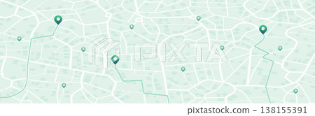 Isometric Gps map navigation to own pin. City top view. Abstract transportation background. Track navigation pins on street maps, position pin. Vector illustration Isometric Gps map navigation to own pin. City top view. Abstract transportation background. Track navigation pins on street maps, position pin. Vector illustration 138155391