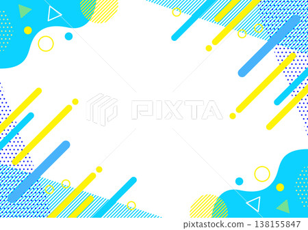 Geometric pattern frame background material A4 size A3 size silver ratio transparent Geometric pattern frame background material A4 size A3 size silver ratio transparent 138155847