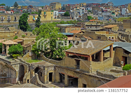 Herculaneum ancient site ruins Herculaneum ancient site ruins 138157752