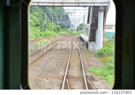 北海道南部伊沙裡比鐵道大島東別站至泉澤站沿途風景 北海道南部伊沙裡比鐵道大島東別站至泉澤站沿途風景 138157903