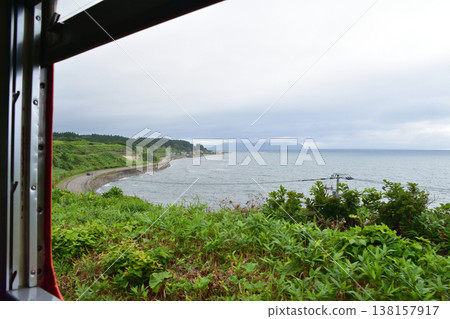 北海道南部伊沙裡比鐵道大島東別站至泉澤站沿途風景 北海道南部伊沙裡比鐵道大島東別站至泉澤站沿途風景 138157917