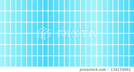 Blue rounded rectangle tile pattern background with soft gradient grid Blue rounded rectangle tile pattern background with soft gradient grid 138158062