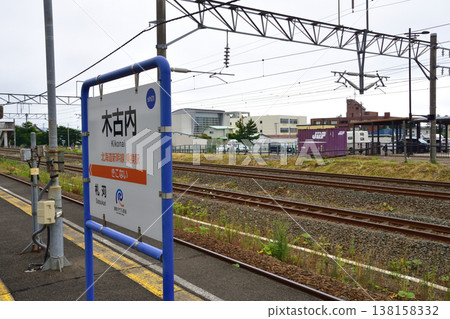 北海道南部伊沙裡比鐵道泉澤站至木古內站沿途風景 138158332