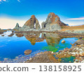 Meoto Iwa (Married Couple Rocks) in Sado, Niigata Prefecture 138158925