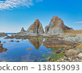 Meoto Iwa (Married Couple Rocks) in Sado, Niigata Prefecture 138159093