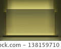 a stage background with yellow light glow 138159710