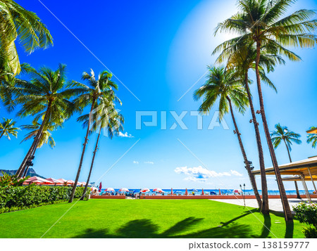 Hawaii: Waikiki Beach in the afternoon Hawaii: Waikiki Beach in the afternoon 138159777