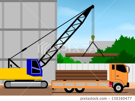 Construction heavy machinery Construction heavy machinery 138160477