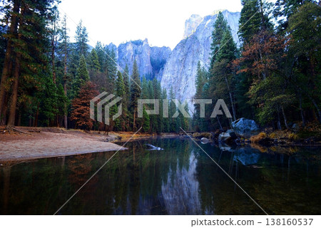 Merced River Yosemite Valley Merced River Yosemite Valley 138160537