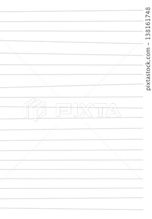Dotted line notepad, loose-leaf paper, notebook background - distorted handwriting Dotted line notepad, loose-leaf paper, notebook background - distorted handwriting 138161748