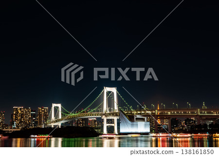 夜景 - 東京台場海濱公園 - 第三部分 夜景 - 東京台場海濱公園 - 第三部分 138161850