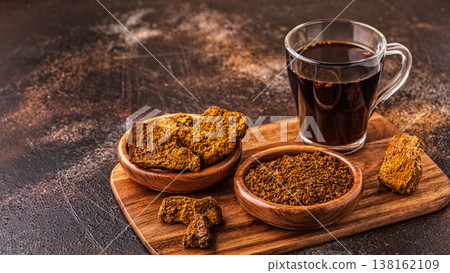 Chaga tea - a strong antioxidant, boosts immune system Chaga tea - a strong antioxidant, boosts immune system 138162109