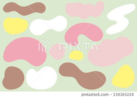 抽象背景，有蜿蜒曲折、形狀奇特的圖案 138163228