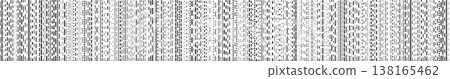 Abstract black and white dash line pattern Abstract black and white dash line pattern 138165462