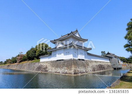 京都二條城春景:東南角樓與東正教 京都二條城春景:東南角樓與東正教 138165835