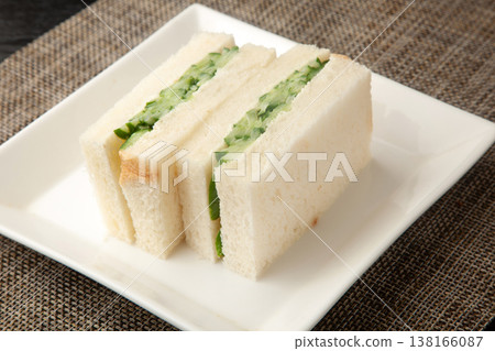 Cucumber sandwich Cucumber sandwich 138166087