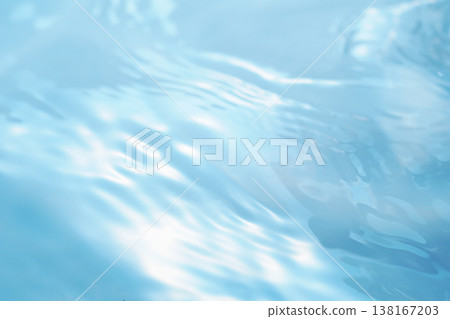 Water, water surface, ripples, sparkling, texture, background material 138167203