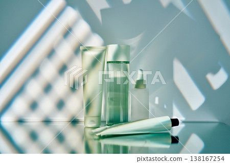 Skincare product packaging reflecting cosmetic innovations Skincare product packaging reflecting cosmetic innovations 138167254