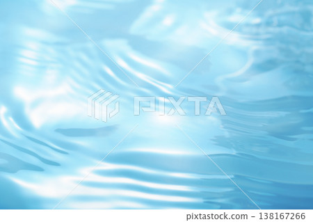 Water, water surface, ripples, sparkling, texture, background material 138167266