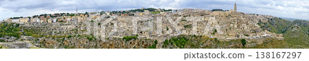Panorama of Matera Panorama of Matera 138167297