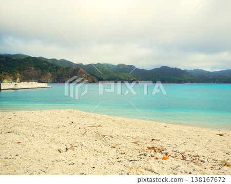 The sandy beaches and blue sea of Chichijima Island in the Ogasawara Islands The sandy beaches and blue sea of Chichijima Island in the Ogasawara Islands 138167672