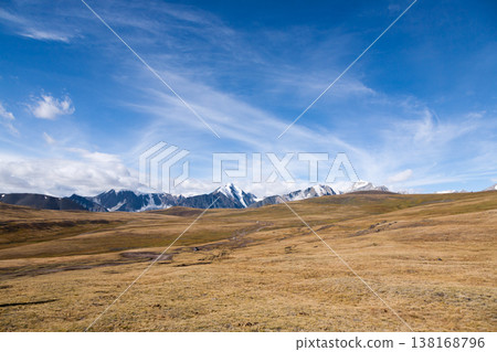 Altai tavan bogd national park landscape, Mongolia 138168796
