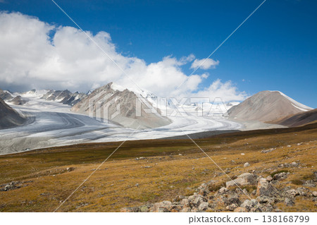 Altai tavan bogd national park landscape, Potanin Glacier, Mongolia 138168799