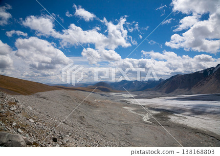 Altai tavan bogd national park landscape, Potanin Glacier, Mongolia 138168803