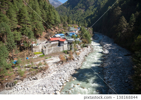 Small villages along EBC trek, Nepal Small villages along EBC trek, Nepal 138168844