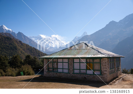 Namche Bazar town view along EBC trek, Nepal 138168915