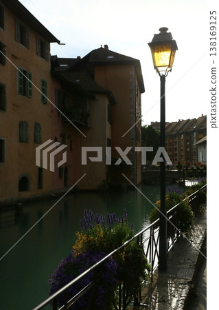 Annecy Lake and Old Town Canals in France Annecy Lake and Old Town Canals in France 138169125