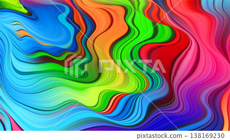 Black purple marble background. Nature gradient wave bg. 138169230