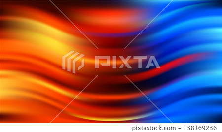 Ice fire bg. Red and blue brush stroke background Ice fire bg. Red and blue brush stroke background 138169236