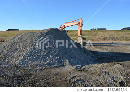 Scenery of civil engineering site 138169534