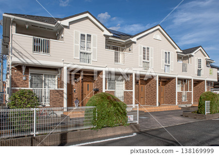 Maisonette and refreshing blue sky 138169999