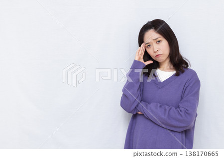 Worried, woman, lady Worried, woman, lady 138170665