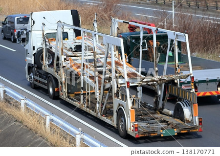 Carrier car (vehicle carrier) Carrier car (vehicle carrier) 138170771