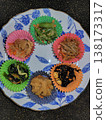 Six kinds of Japanese side dishes 138173317